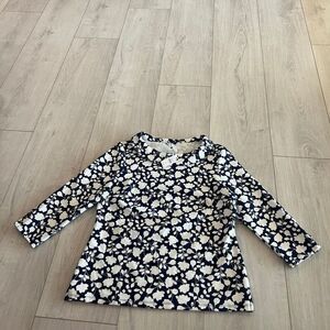 Tailbots PORTRAIT COLLAR TOP - FLORALsize MP